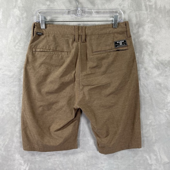 Billabong Board Shorts mens 28x9 Crossfire Submersibles Hybrid Quick Dry Brown - Picture 13 of 13